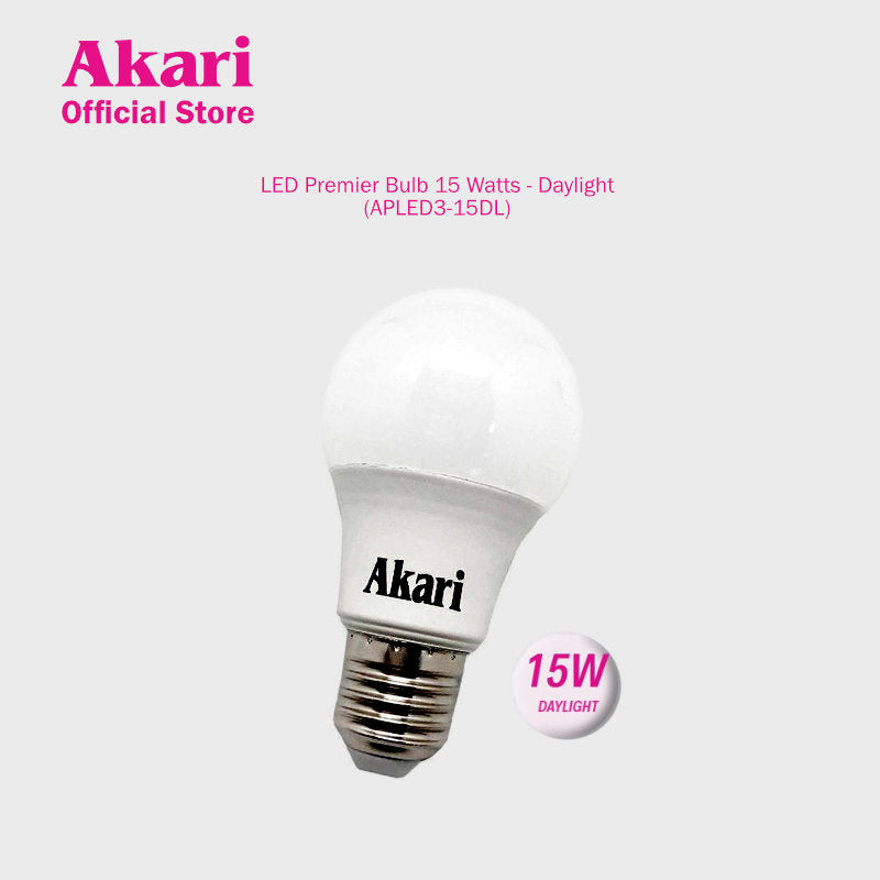 Akari LED Premier Bulb 15 Watts - Daylight  (APLED3-15DL)