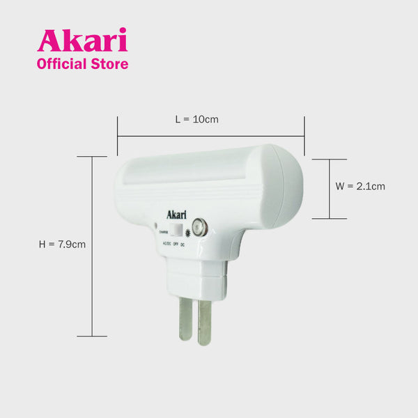 Akari Rechargeable Nightlight  with Photo Sensor (ARNL-9910)