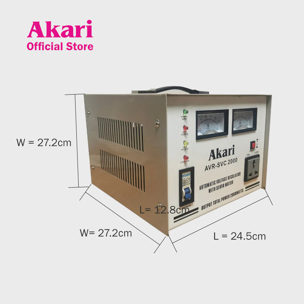 Akari 2000W Automatic Voltage Regulator (AVR-SVC 2000)