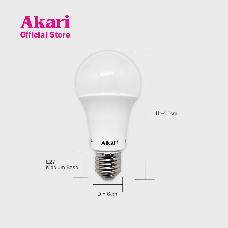 Akari B1G1:  LED Premiere Bulb 7Watts Value Pack - Daylight + FREE APLED3-7DL