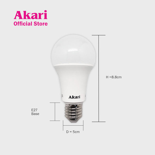 Akari B1G1:  LED Premiere Bulb 5Watts Value Pack - Daylight + FREE APLED3-5DL