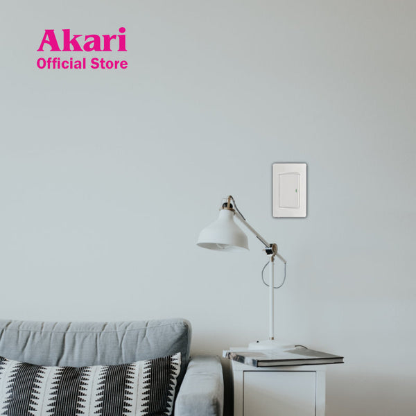 Akari 1 Gang 1 Way Switch with Luminous (AWD-Z8101-1)