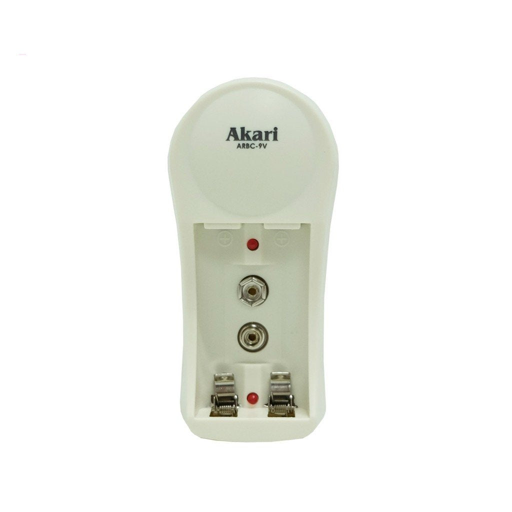 Akari 3 in 1 Mini Battery Charger With FREE1x9V Battery (ARBC-9V)