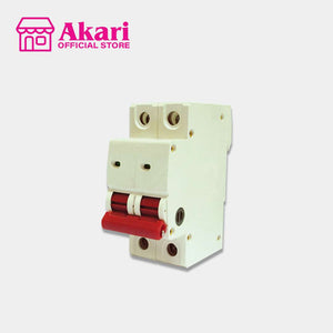 *Akari 30A Mini Circuit Breaker Rail Type-ACBR2-GEP-2P30A