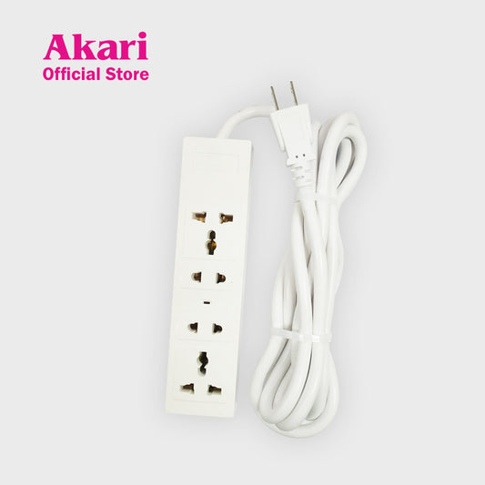 Akari 4 Gang Extension Cord with 5M Cable & Overload Protection (AEC-H2010-5)