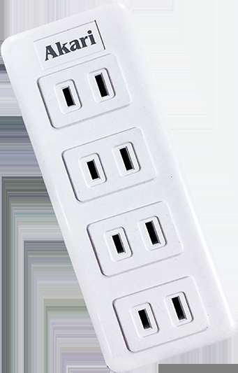 Akari 4 Gang Extension Cord (AEC-H204)