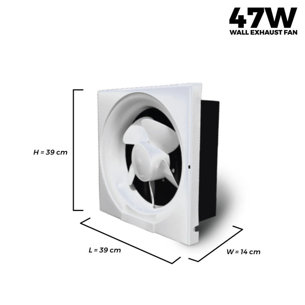 Akari 14” Wall Exhaust Fan 47 Watts (AEF-14W)
