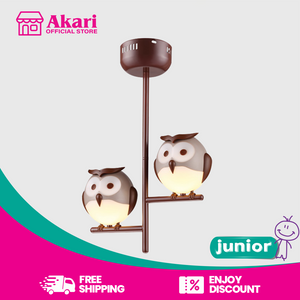 Akari Junior Chandelier Light Owl (AJC-16020-2B)