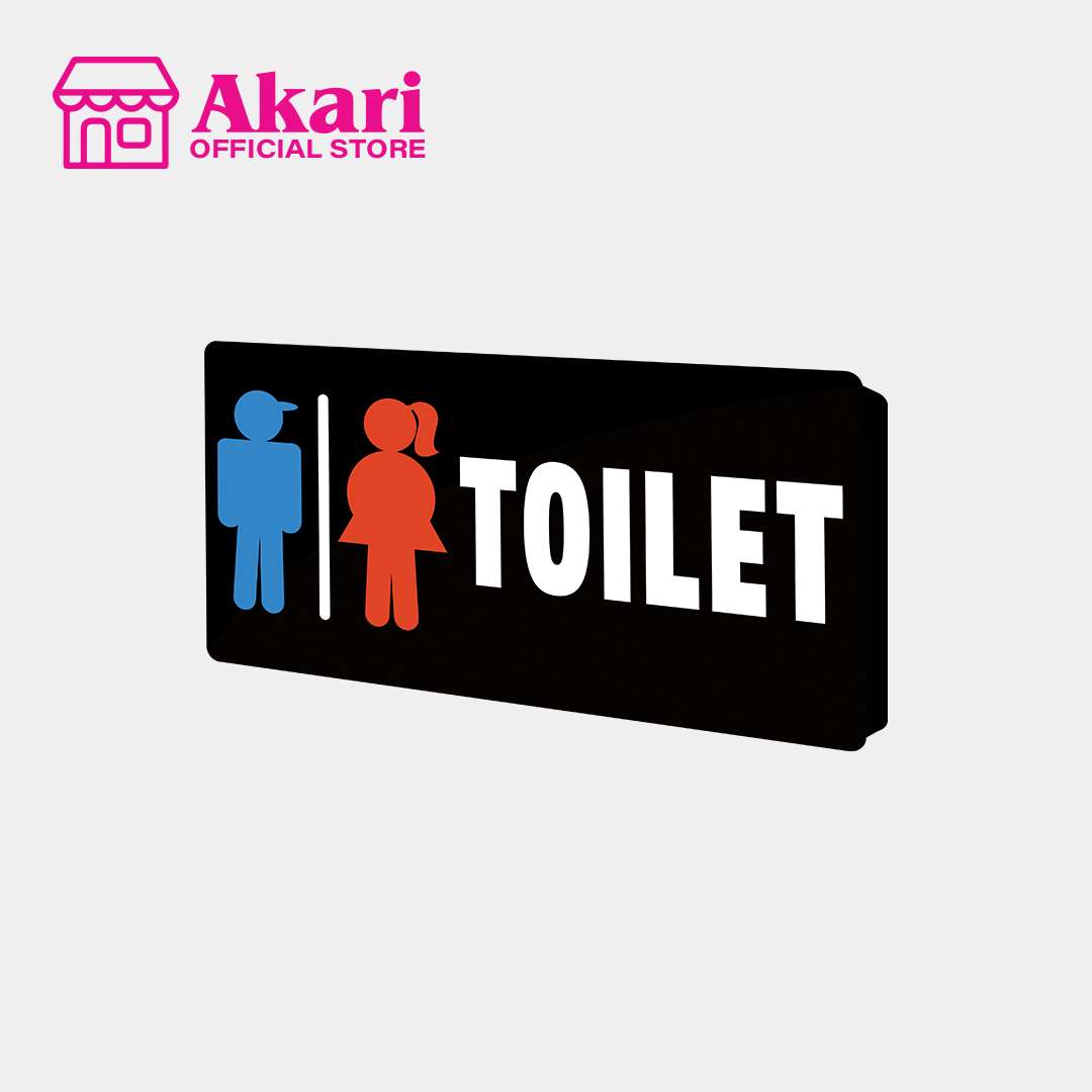 Akari LED Toilet Signage (ALS-STS)