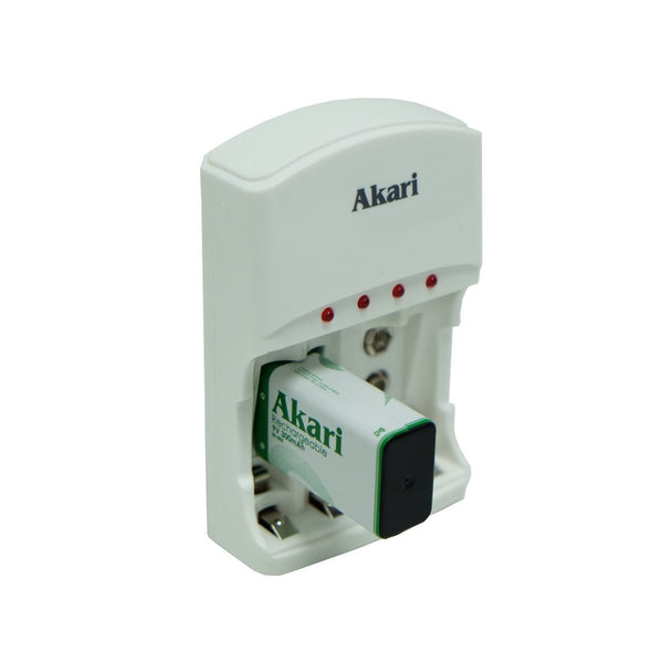 Akari Automatic Battery Charger with FREE 4x2800 mah battery (ARBC-804)