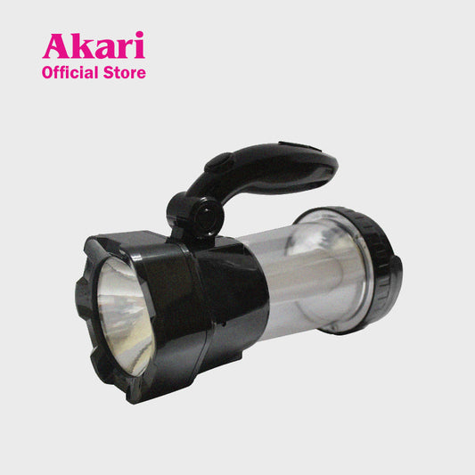 CLEARANCE SALE: Akari Rechargeable Lantern with Flashlight with 0.66W Solar Panel (ARL-5837)