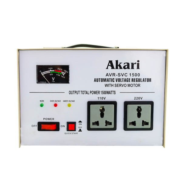 Akari 1500W Automatic Voltage Regulator (AVR-SVC 1500)