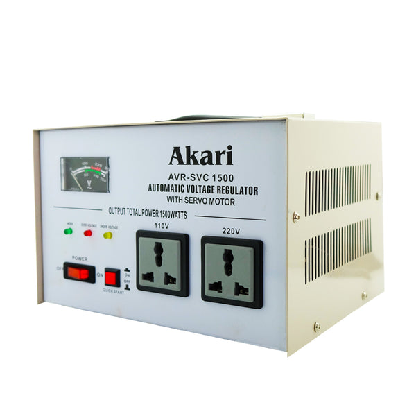 Akari 1500W Automatic Voltage Regulator (AVR-SVC 1500)