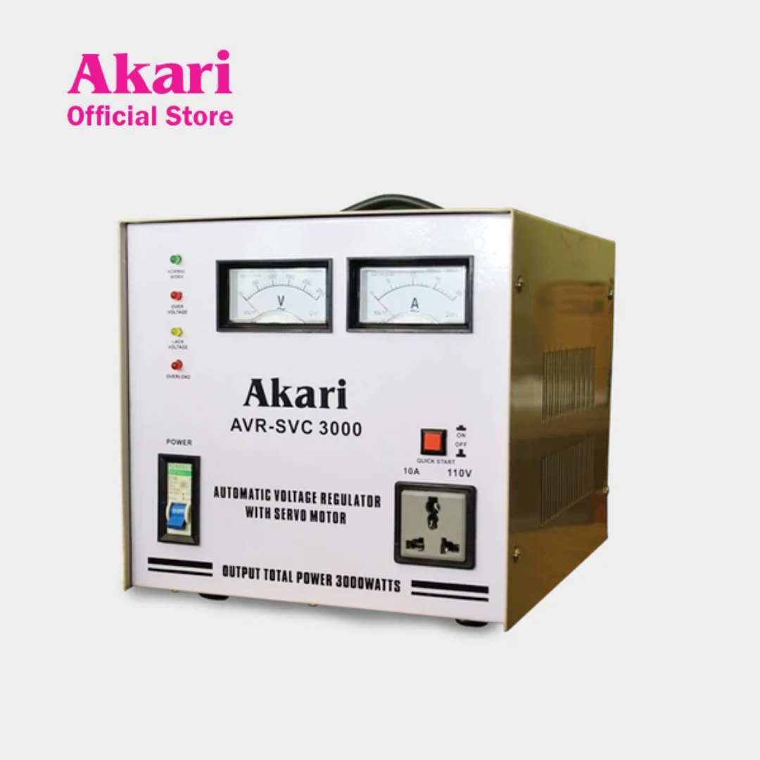 *Akari 3000W Automatic Voltage Regulator (AVR-SVC 3000)