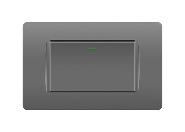 *Akari 1 Gang 1 Way Switch with Luminous (AWD-Z8101-1(S)