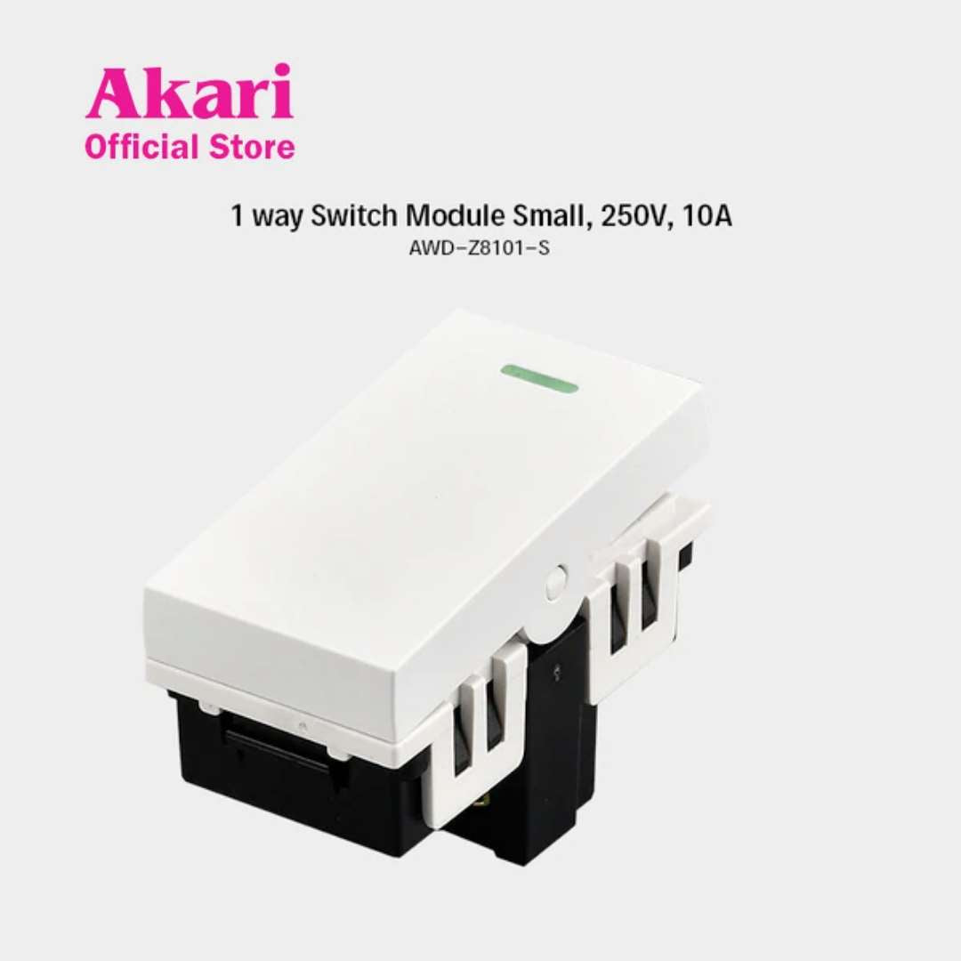 Akari 1 Way Switch Module Small (AWD-Z8101-S)