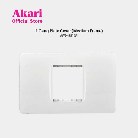 Akari 1 Gang Plate Cover (AWD-Z81GP)