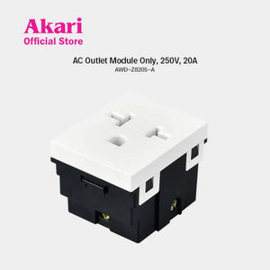 Akari AC Outlet Module Only (AWD-Z8205-A)