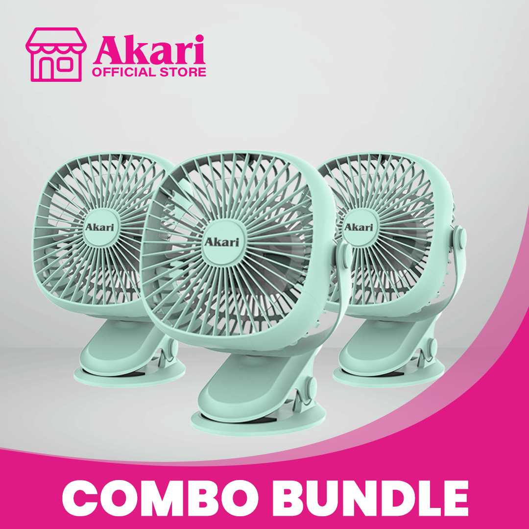 Cute Small Best Rechargeable Clip Fan with LED Light