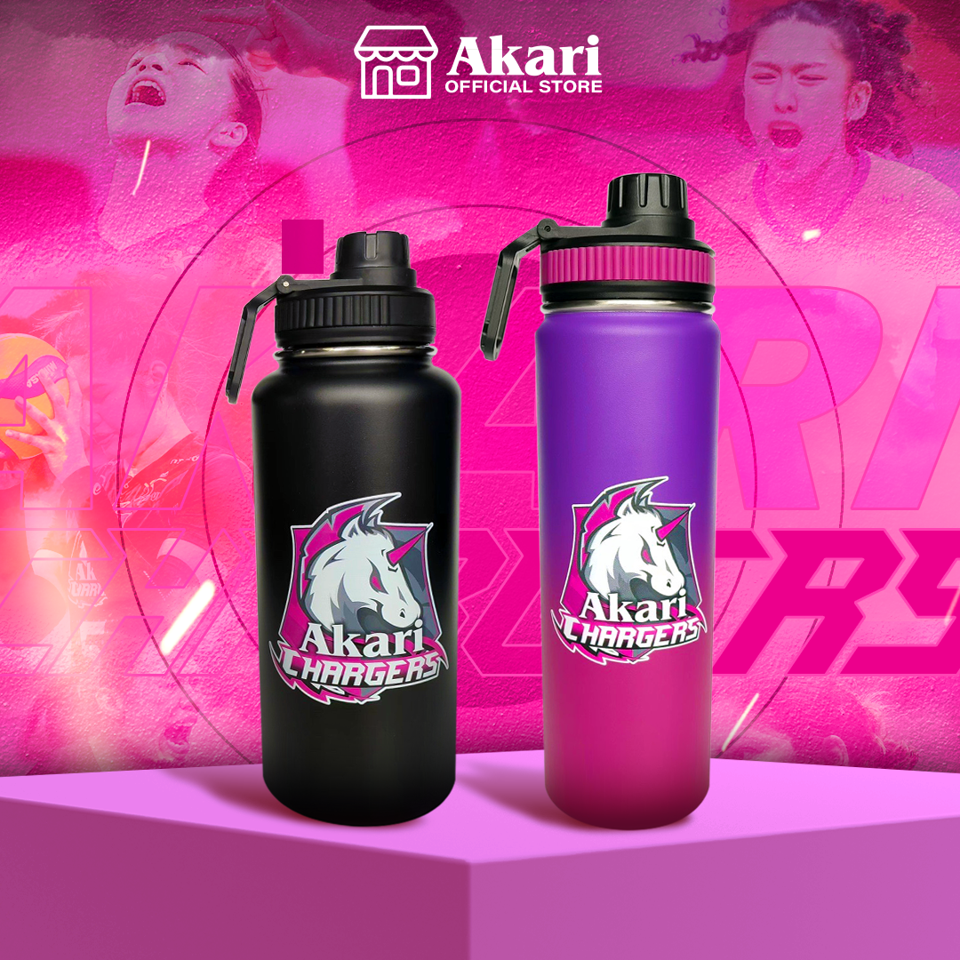 Akari Power Chargers Thermos Flask Black 32oz (APC-T1B)