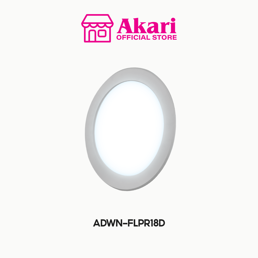 Akari LED Low Profile Downlight Round 18W (ADWN-FLPR18D)