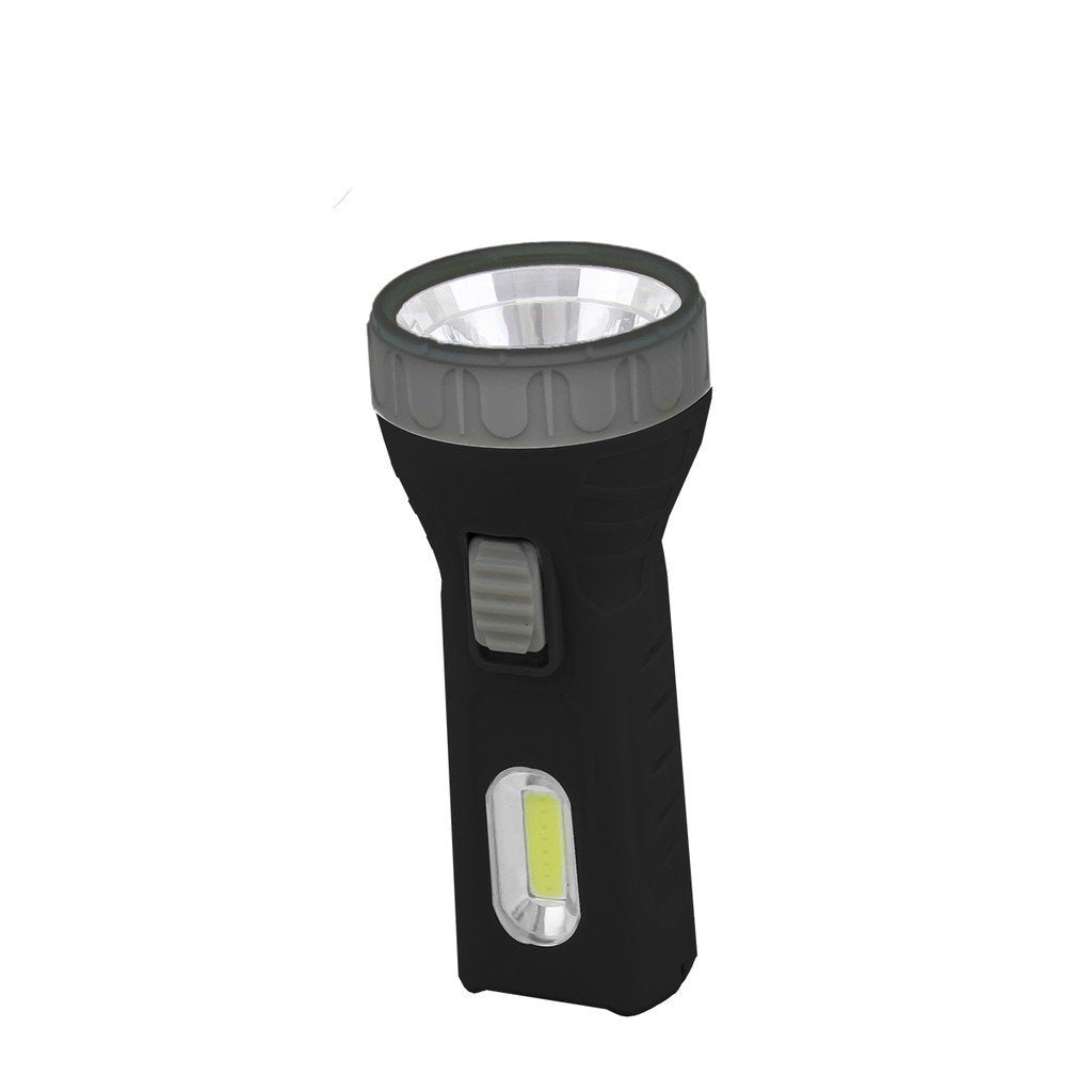 Akari LED 2-in-1 Battery Operated Flashlight with Sidelight (ARFL-K1708)