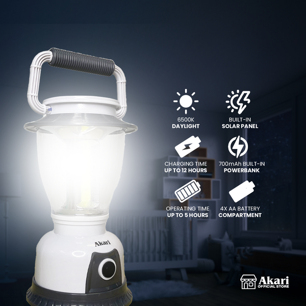 Akari LED Rechargeable Solar Lantern (ARL-J305)