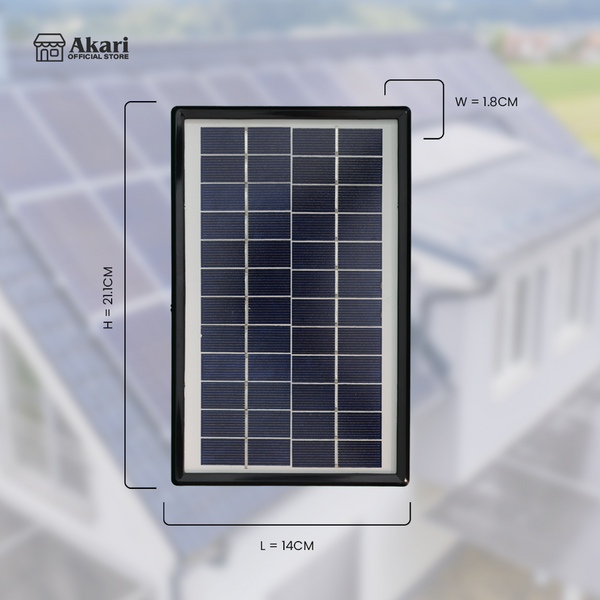 Akari Mini Solar Panel (ASP-12V3W)