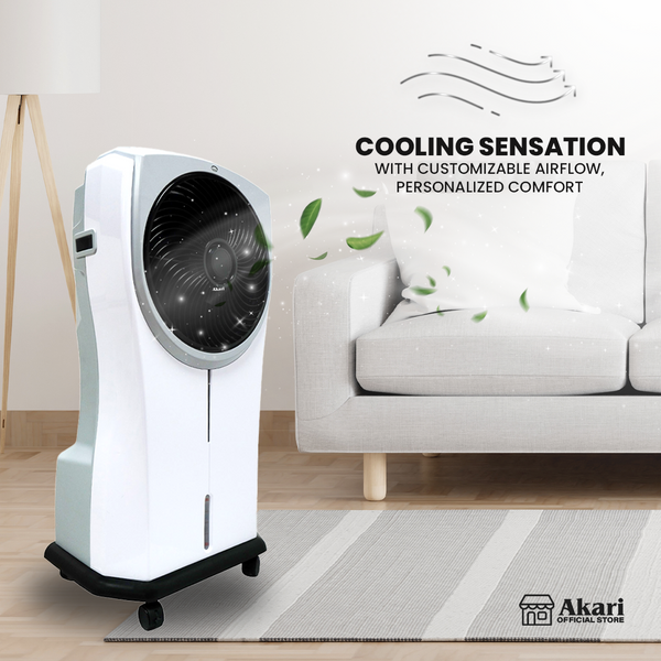 Akari Rechargeable Evaporative Air Cooler Fan with Ionizer (ARFC-3239)